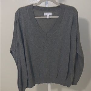 Grey Dolman Sweater